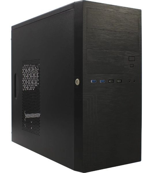 Компьютерный корпус InWin ES555BK PM-500ATX-F U3*2+U2*2 +2*combo Audio (PSU Powerman) 6184134