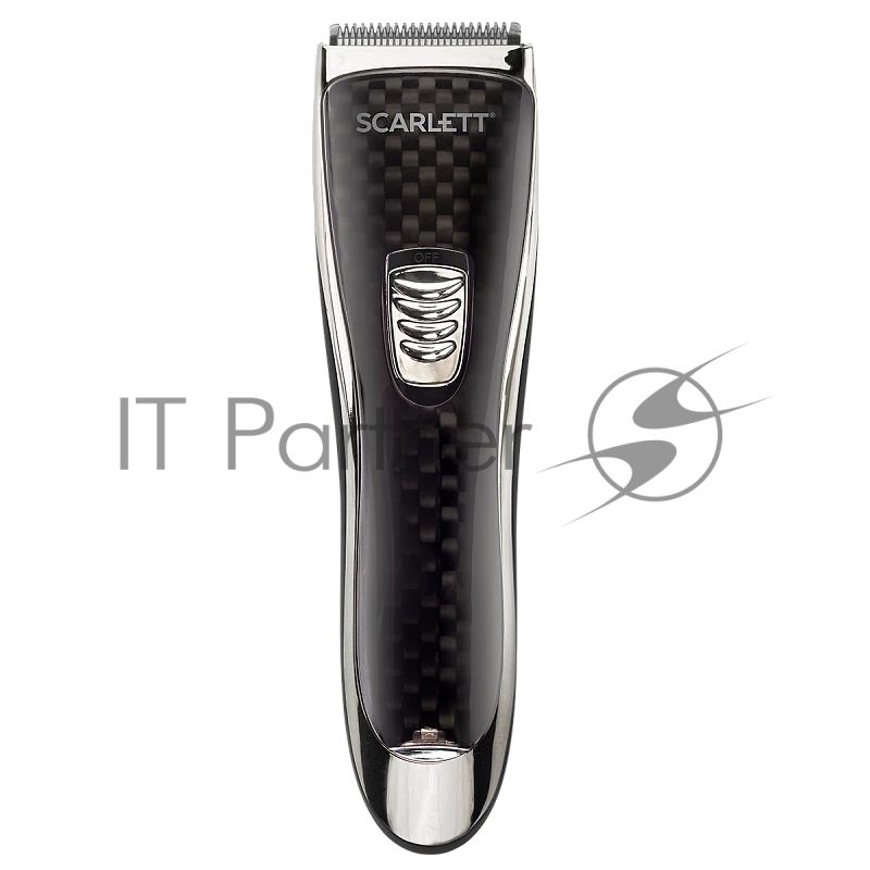 Машинка для стрижки  Scarlett SC-HC63054 черный 3Вт (насадок в компл:2шт)