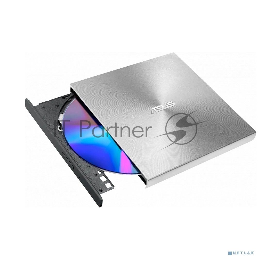 Оптический привод DVD-RW Asus SDRW-08U8M-U серебристый USB slim ultra slim M-Disk Mac внешний RTL