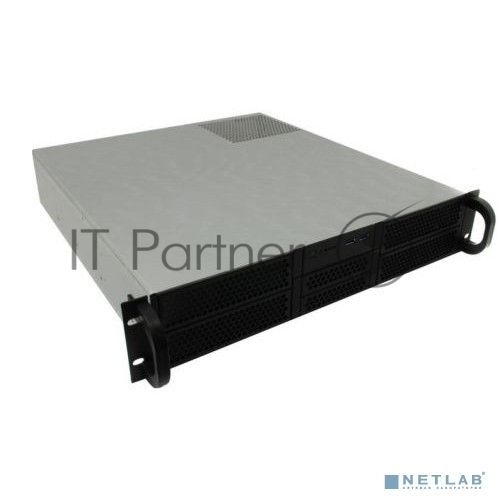 Корпус Procase RE204-D2H5-M-48 2U server case,2x5.25+5HDD,черный,без блока питания(PS/2,mini-redundant),глубина 480мм,mATX 9.6"x9.6"
