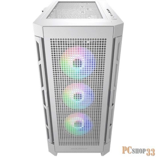 Компьютерный корпус Cougar Airface Pro RGb White 4x120MM ARGb FAN, ARGb FAN HUB, БЕЗ БП, БЕЛЫЙ, E-ATX