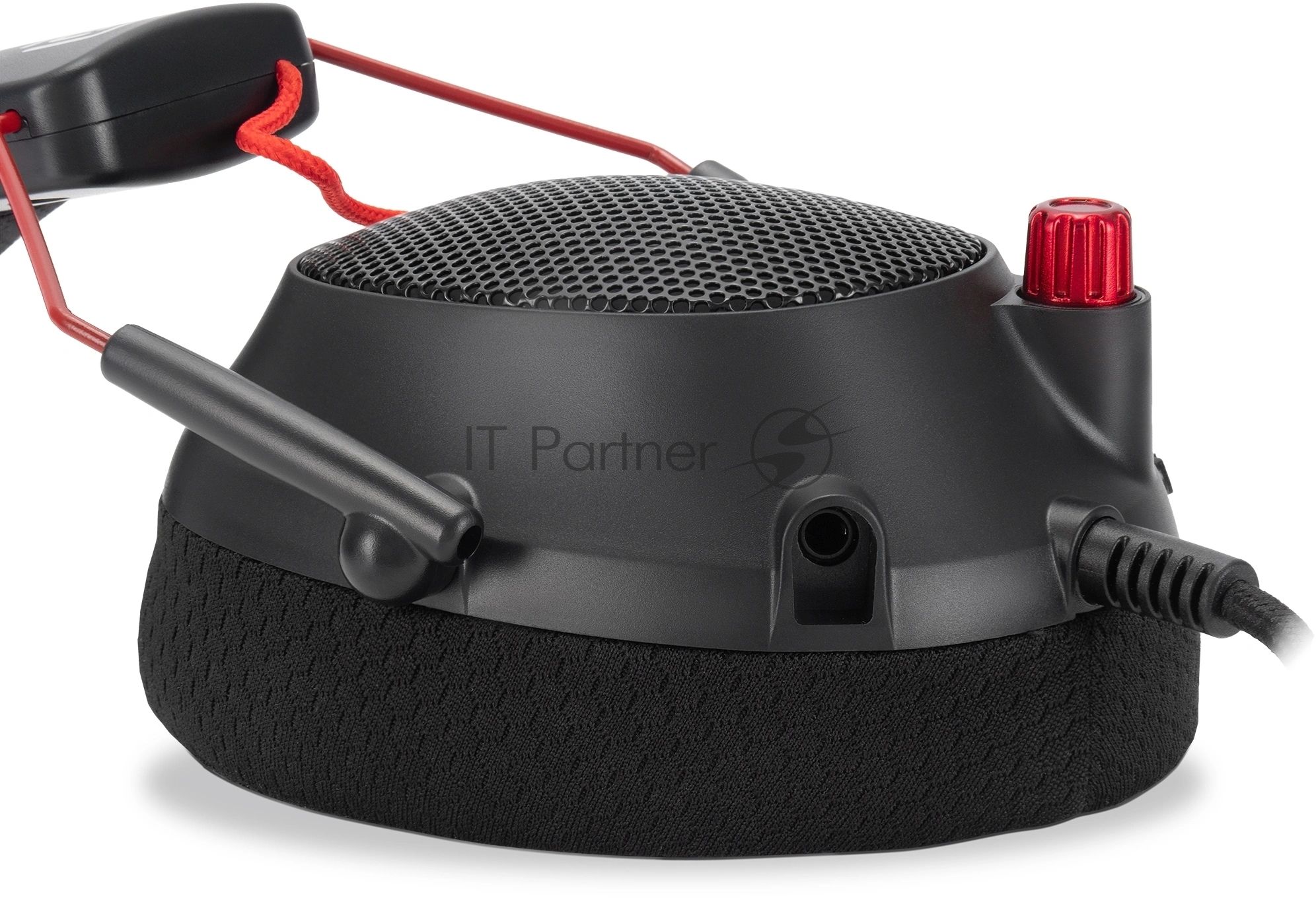 Гарнитура Oklick HS-L305G чёрный, проводная, USB, подсветка