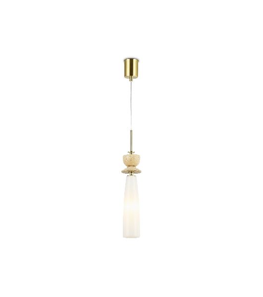 Светильник Ambrella light LH75365 GD/WH золото/белый G9 max 28W D70*1490