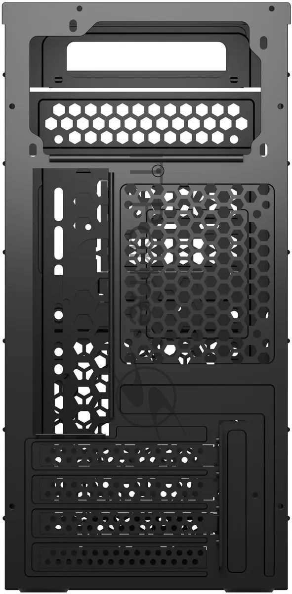 Компьютерный корпус Bloody BD-CC101 черный без БП mATX 1x80мм 1x92мм 2x120мм 2xUSB 2.0 1xUSB 3.0 audio