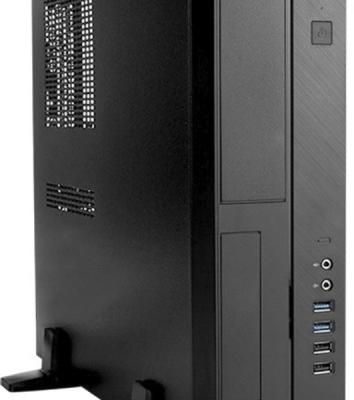 Компьютерный корпус Slim Case INWIN BL067BL IP-S300FF7-0 U2*2+U3*2+Combo audio+FAN+ intrusion switch