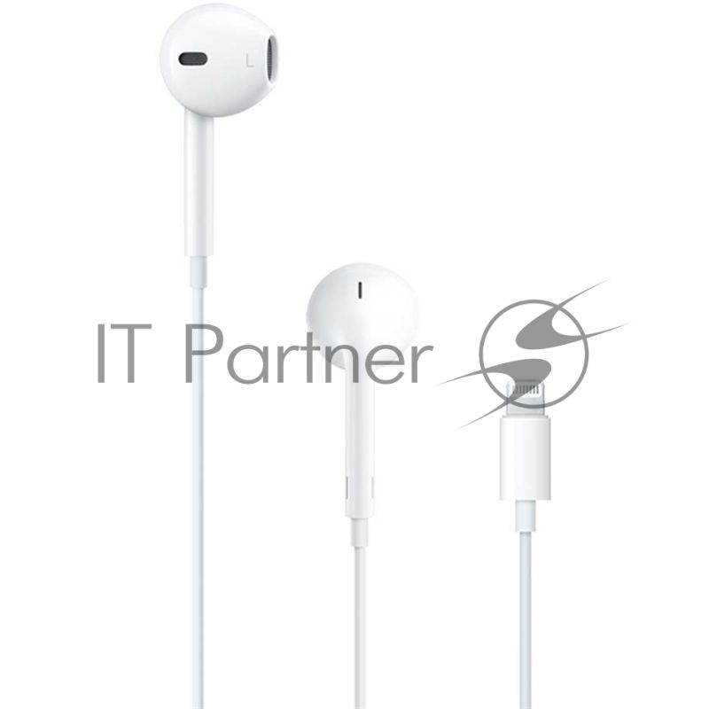 Гарнитура Apple MMTN2ZM/A белый EarPods with Lightning