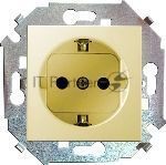Механизм розетки 1-м СП Simon15 с заземл. сл. кость Simon 1591432-031
