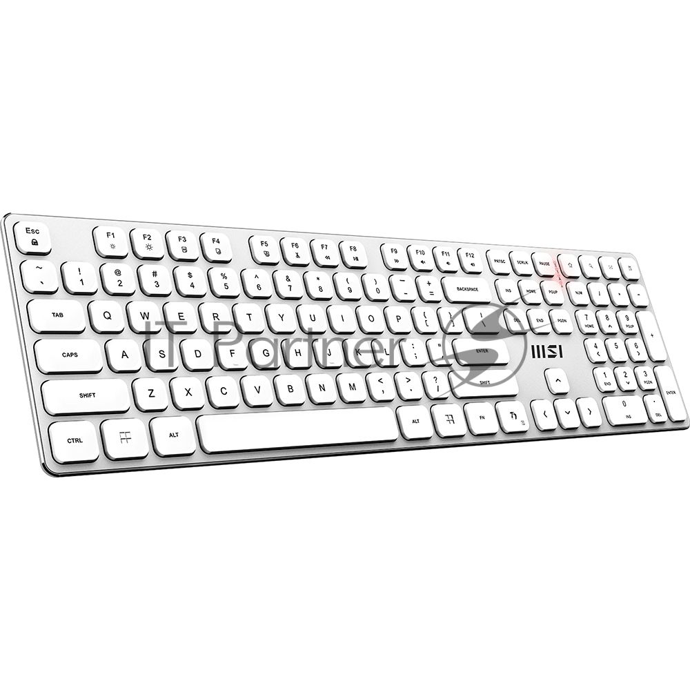 Комплект клавиатура и мышь MSI FORGE K210 W COMBO WHITE RU
