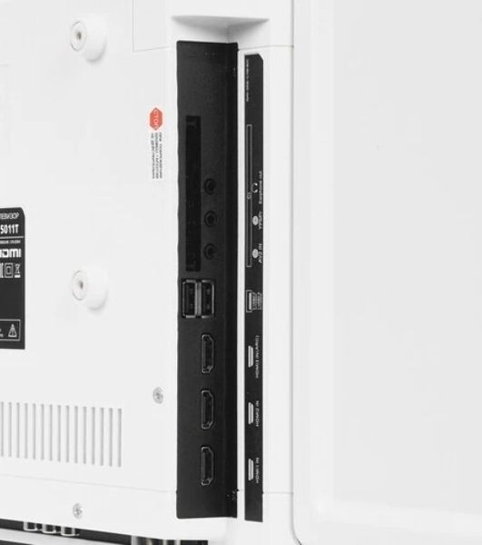 Телевизор Asano 43" 43LU5011T белый LED UHD 60Hz Салют ТВ