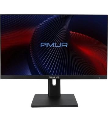 Моноблок Amur Тигр H6I12 АМУЕ.466219.004 23.8" Full HD i3 12100 (3.3) 8Gb SSD256Gb UHDG 730 без ОС GbitEth WiFi BT 120W клавиатура мышь Cam черный 1920x1080 (RUS)