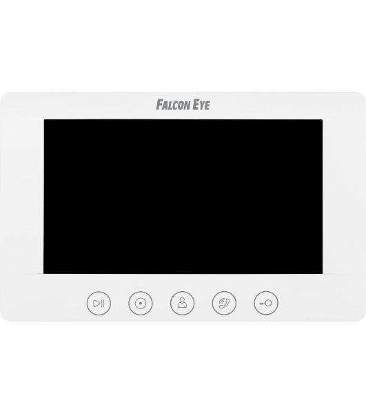 Видеодомофон Falcon Eye COSMO дисплей 7" TFT; механические кнопки; подключение до 2-х вызывных панелей ; OSD меню; интерком до 4 мониторов; питание AC