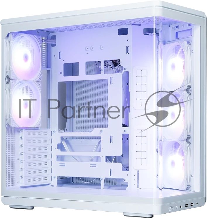 Компьютерный корпус ZALMAN MidTower P60 белый (ATX, без БП, 5x120мм ARGb fans, 1xUSB Type C, 2xUSB 3.0) (Zalman P60 белый)
