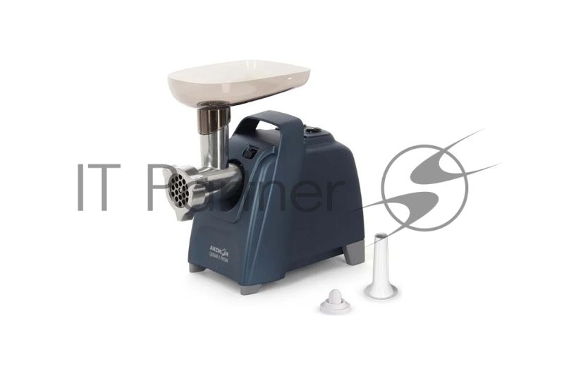 Мясорубка электрическая Аксион М 61.01 темно-синий, 2000 Вт