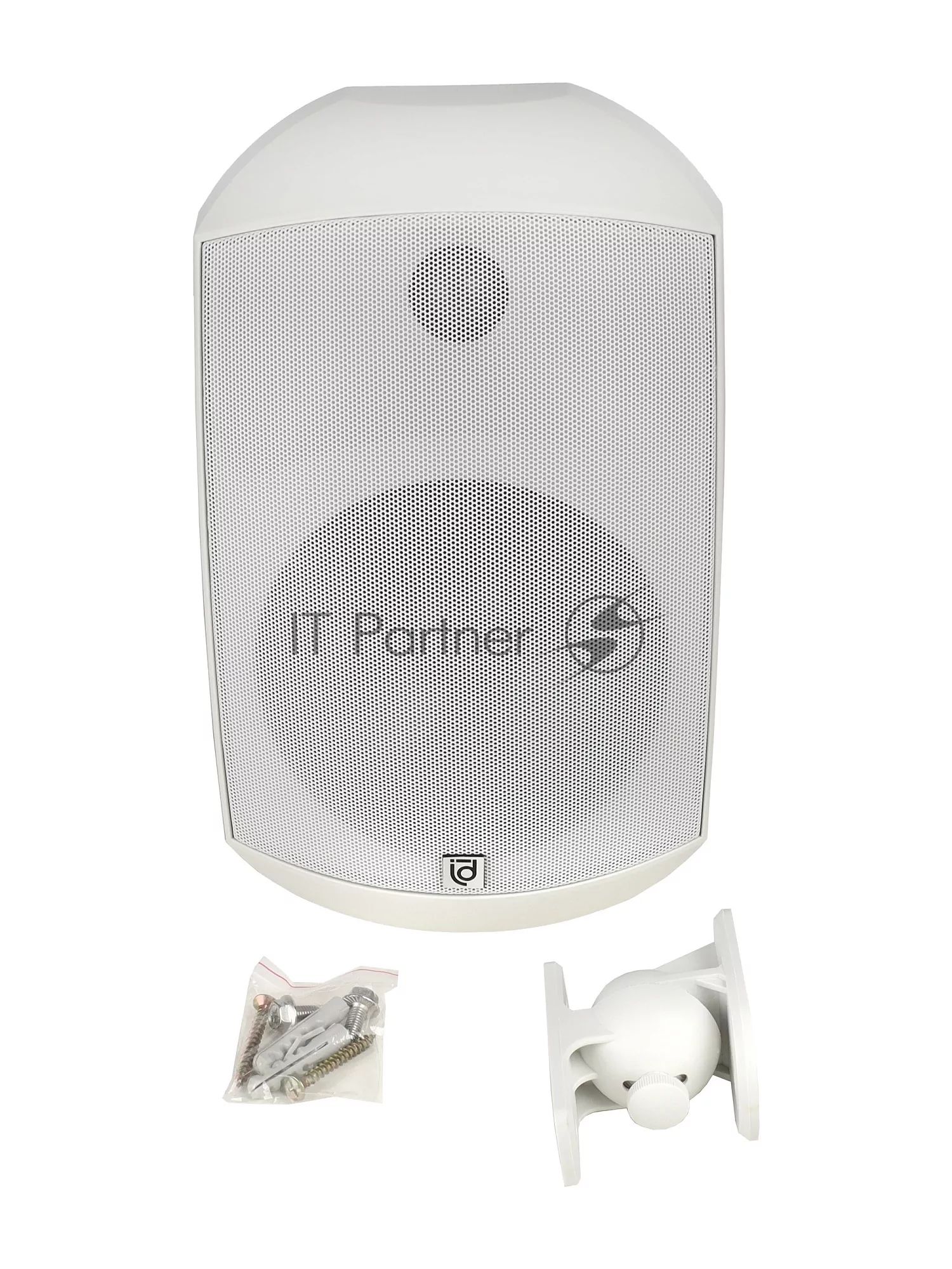Акустическая система Intrend ITSPK-MSK6-W двухполосная, корпусная: 6"СЧ, 1"ВЧ, 7.5Вт/15Вт/30Вт/60Вт 100V/70V/8Ом, IP66. Корпус полипропилен, алюминиевый гриль. Цвет белый. Крепление в комплекте. (в упаковке 2шт, цена указана за 1шт)