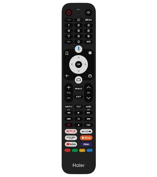 Телевизор Haier 32" DH1ZM0M00RU H1 черный Direct LED HD 60Hz Smart TV Android TV 11 1.5GB/8GB