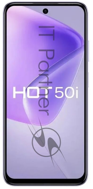 Смартфон Infinix HOT 50i, 4/128Gb, фиолетовый