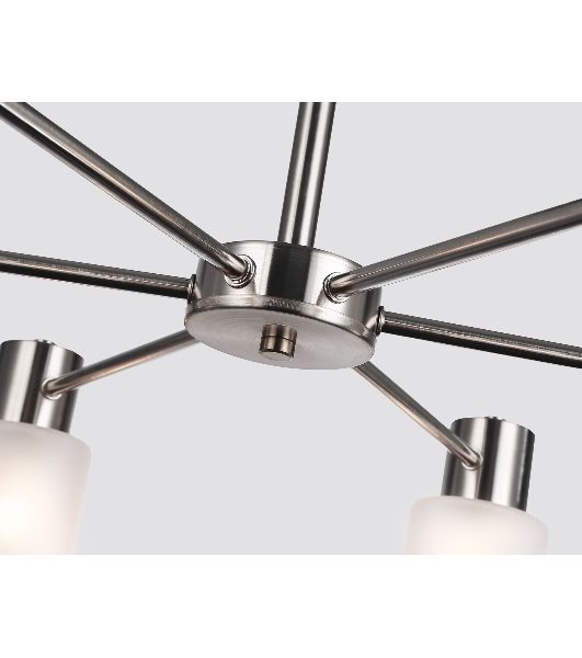 Светильник Ambrella light TR9572/6 SN сатин E14*6 max 40W 620*620*385