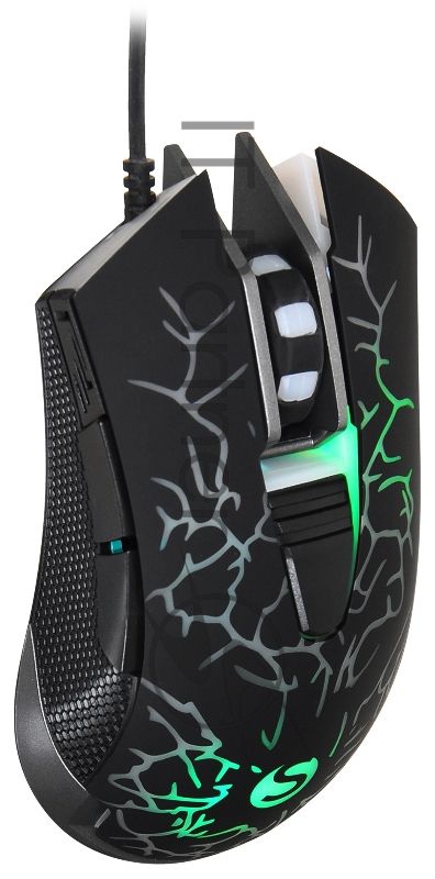 Мышь проводная SunWind SW-M705G черный, 3600 dpi, USB, кнопки - 6