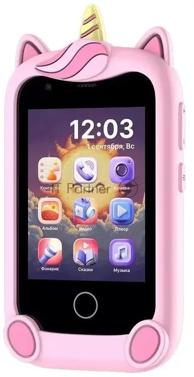 Детский смартфон Elari GamePhone 32Mb, 4Gb, черный/розовый