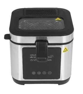 Фритюрница-фондю Steba DF 150 F серебристый/чёрный, 1200 Вт, 2.5 л, 0.8 кг, таймер