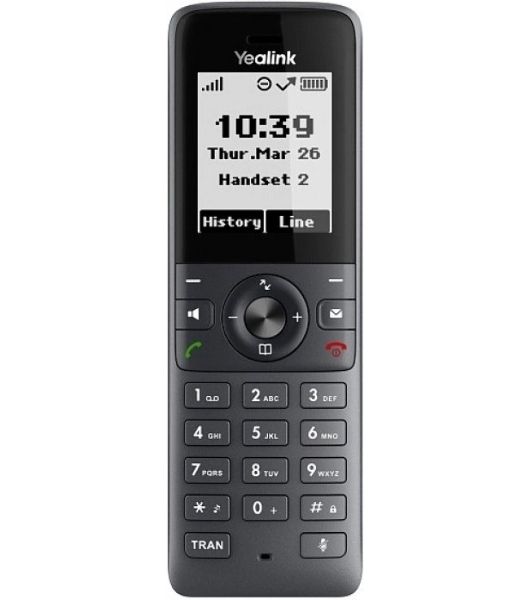 Телефон DECT-трубка Yealink W71H, экран 1.8", FNR, для W70B/W71P/W73P/W74P/W76P/W79P/W75/W80/W90