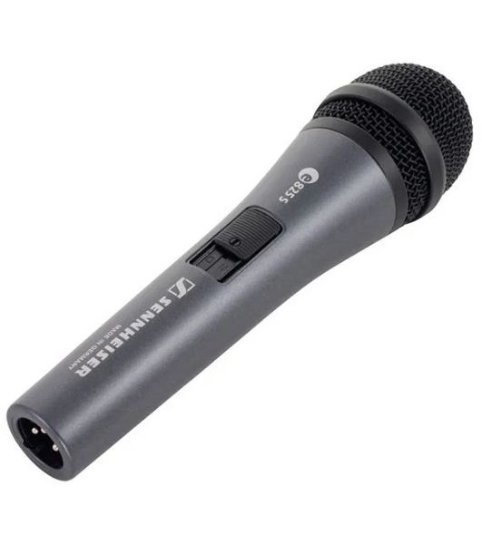 Микрофон проводной Sennheiser E 825-S черный