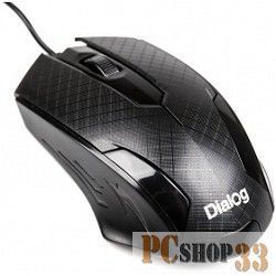 Мышь проводная Dialog Pointer MOP-07U черный, 800 dpi, USB, кнопки - 3