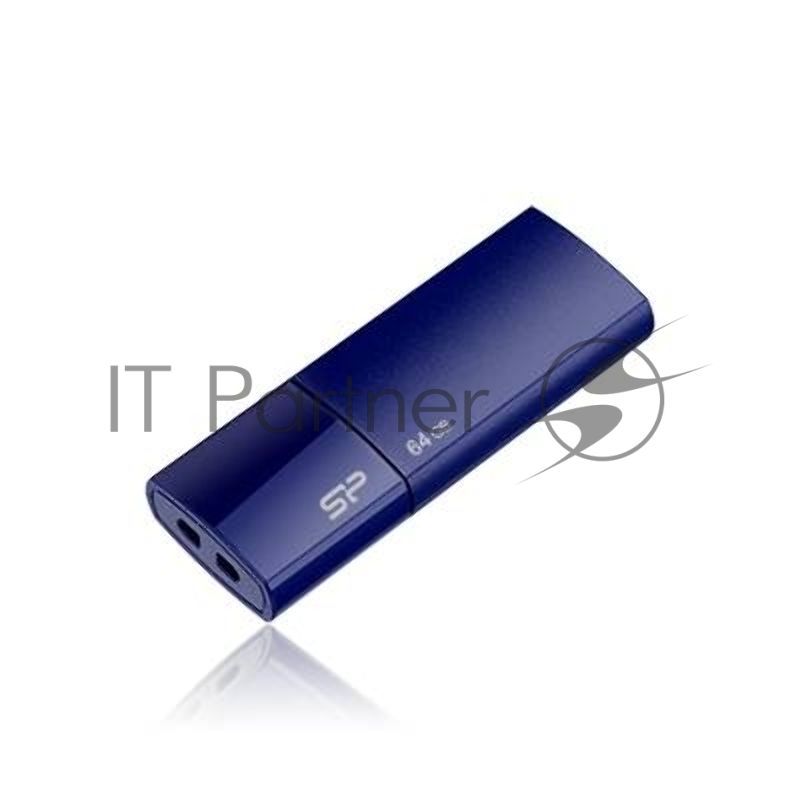 Флешка USB R/W 16Gb, Silicon Power Ultima U05, USB 2.0, синий