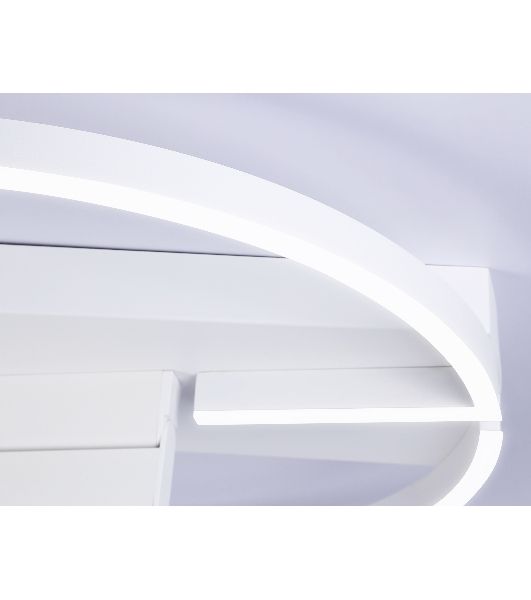 Светильник Ambrella light FL51459/1+1 WH белый 72W 3000K-6400K+4200K D600*110 (ПДУ РАДИО 2.4G)