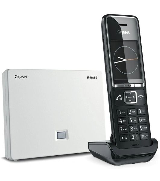 Телефон IP Gigaset Comfort 550A IP BASE Rus черный (S30852-H3037-R104)
