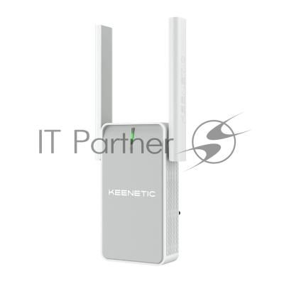 Двухдиапазонный Mesh-ретранслятор сигнала Wi-Fi AC1200 Keenetic Buddy 5 (KN-3311) с портом Ethernet