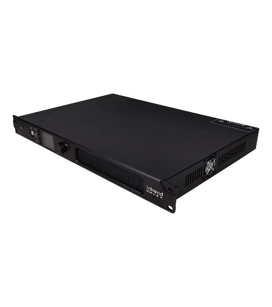 Усилитель Intrend ITAMP-4x500-TD четырехканальный, 4x500W/4Ом, 4x300W/8Ом, мостовой режим: 2x1000W/8Ом, 2x1000W/100V, 2x600W/70V, поддержка Dante, встроенный DSP