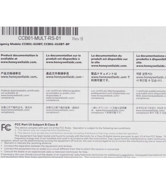 Сканер штрих-кода ручной Honeywell 1472G2D Kit, 2D Imager, беспроводной, USB, черный
