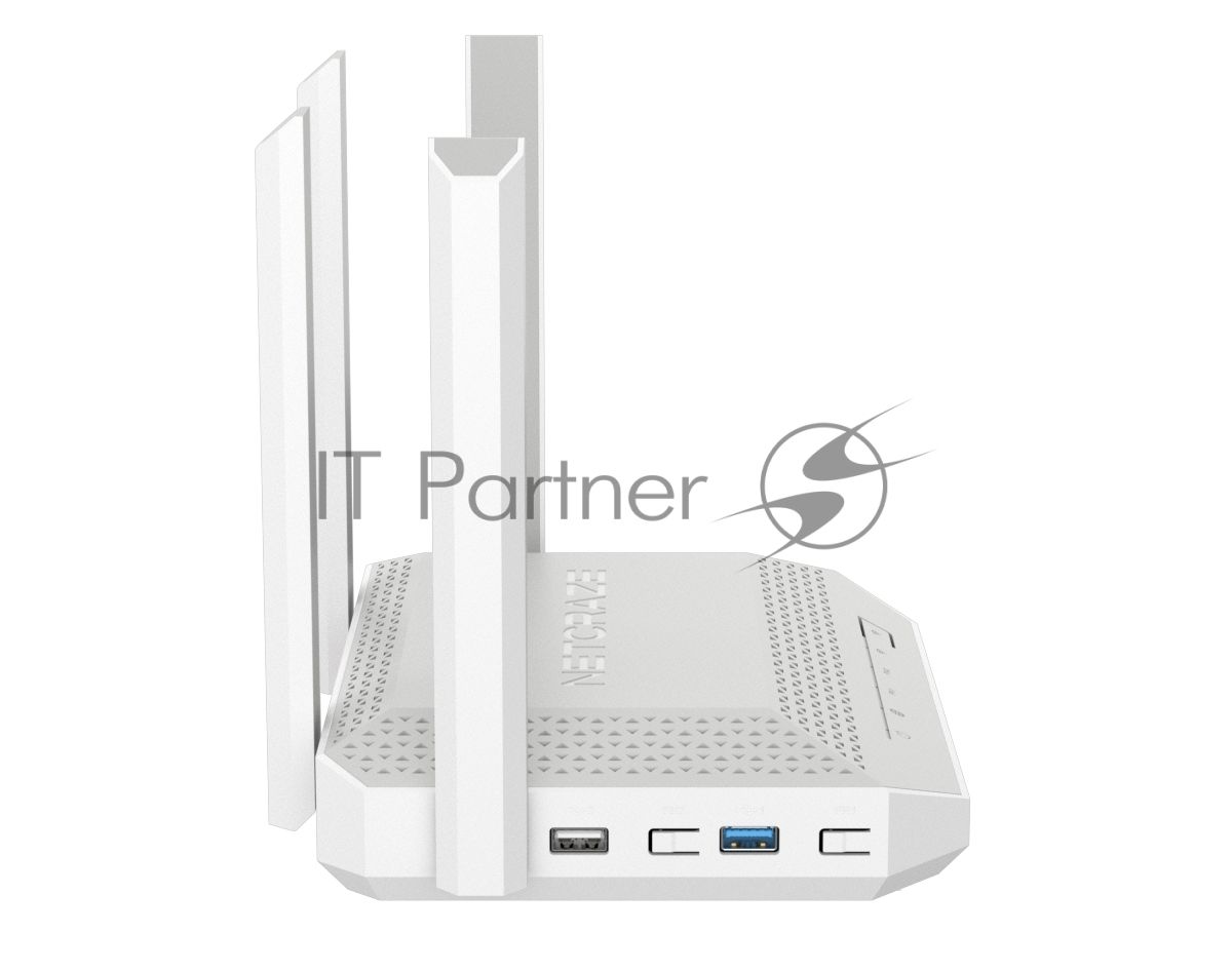 Мультигигабитный интернет-центр Netcraze Ultra (NC-1812) с Mesh Wi-Fi 7 BE7200, Smart-коммутатором 1×10G, 1×2.5G и 4×1G, многофункциональными портами USB 3.2 и 2.0