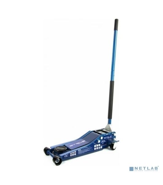Домкрат гидравлический подкатной Stels 51136, быстрый подъем 3т low profile quick lift 75-515 мм про