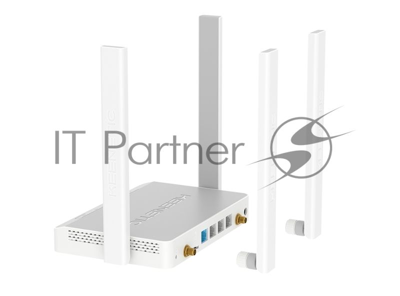Интернет-центр Keenetic KN-4910 с модемом 4G, Mesh Wi-Fi 5 AC1200 и 4-портовым Smart-коммутатором
