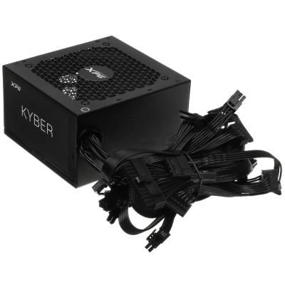Блок питания ADATA XPG KYBER 650, 650Вт, 80+ Gold, 120мм, немодульный, черный