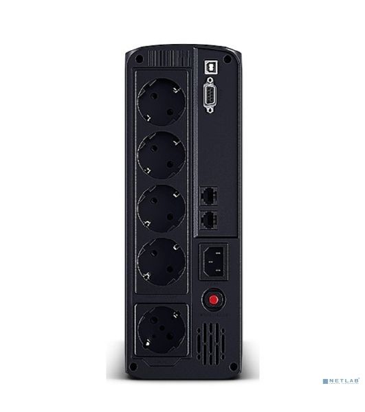 Источник бесперебойного питания CyberPower VP1600ELCD/1600 ВА/960 Вт/USB/RS-232/RJ-11/RJ-45/5 х CEE 7 (евророзетка)