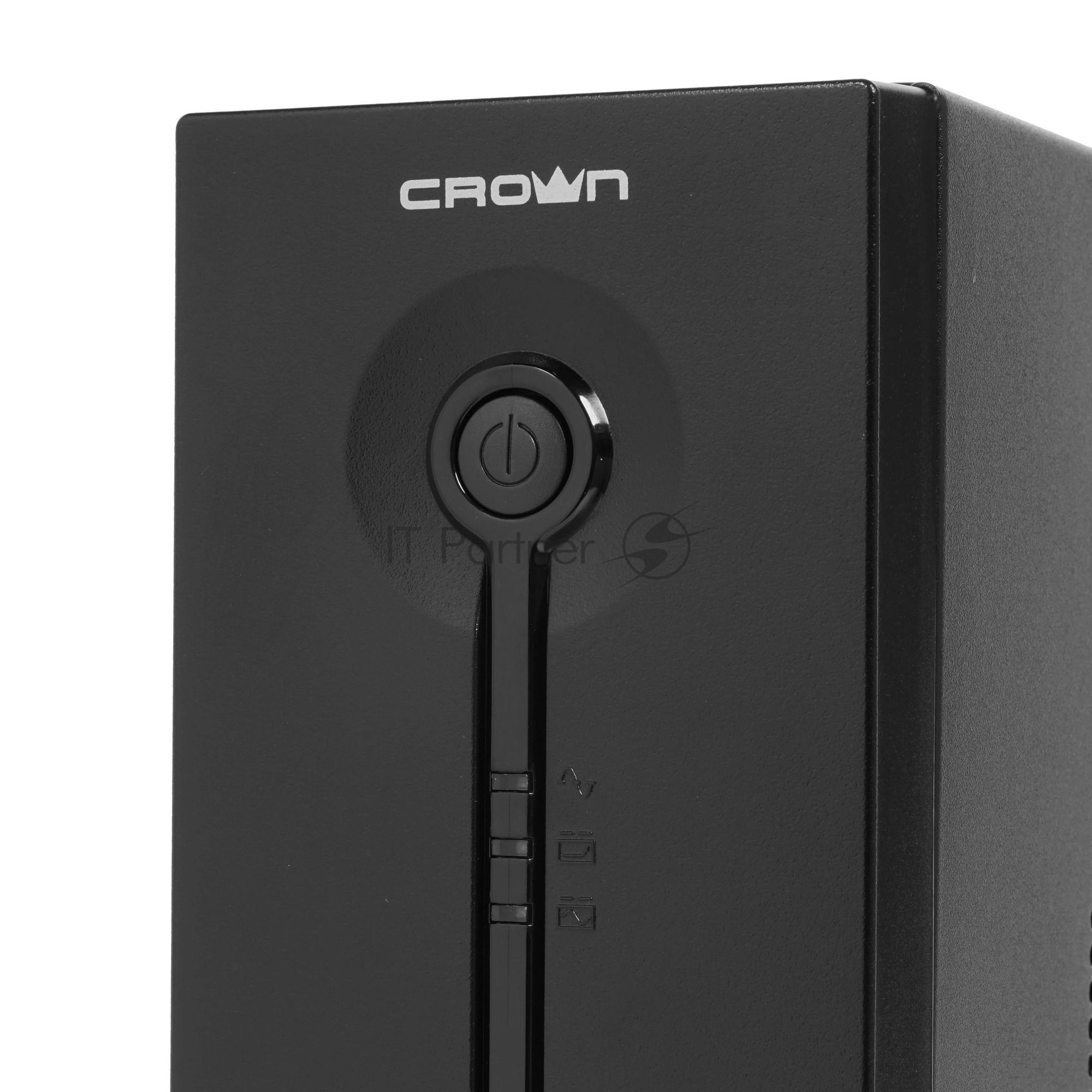 Источник бесперебойного питания Crown CMU-SP650COMBO/650 ВА/390 Вт/2 х CEE 7 (евророзетка), 3 x IEC 320 C13 (компьютерная)