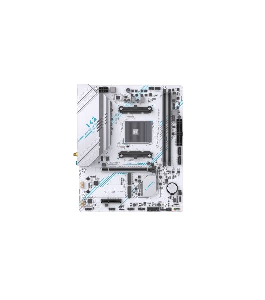 Материнская плата MAXSUN MS-B550M GAMING WIFI ICE, AM4, AMD B550, 2xDDR4, 2xSATA, 2xM.2, 1xPCIe 4.0 x16, 1xPCIe 3.0 x4, 1xHDMI, 1xDP, 1x1Gb LAN, Wi-Fi 5, Bluetooth 4.2, 2xUSB-A 5Gbps, 4xUSB-A 2.0, 3x3.5 мм, 5.1, mATX