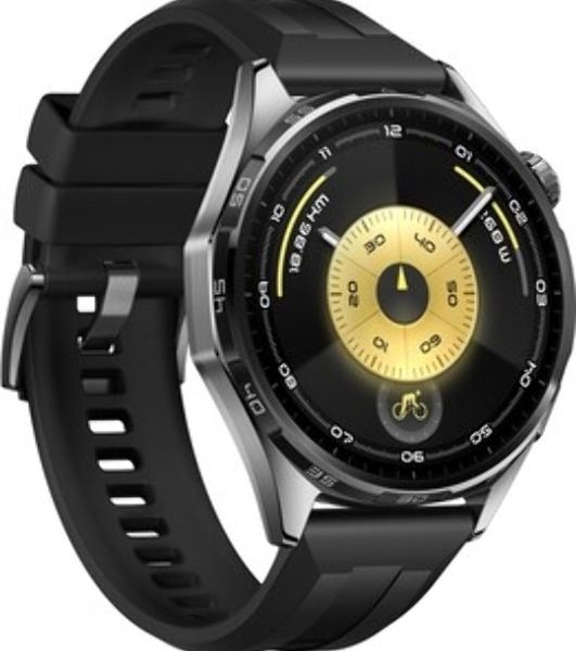 Умные часы Huawei Watch GT 6 ATM-B19, 1.47" AMOLED, Bluetooth, 5ATM, черный