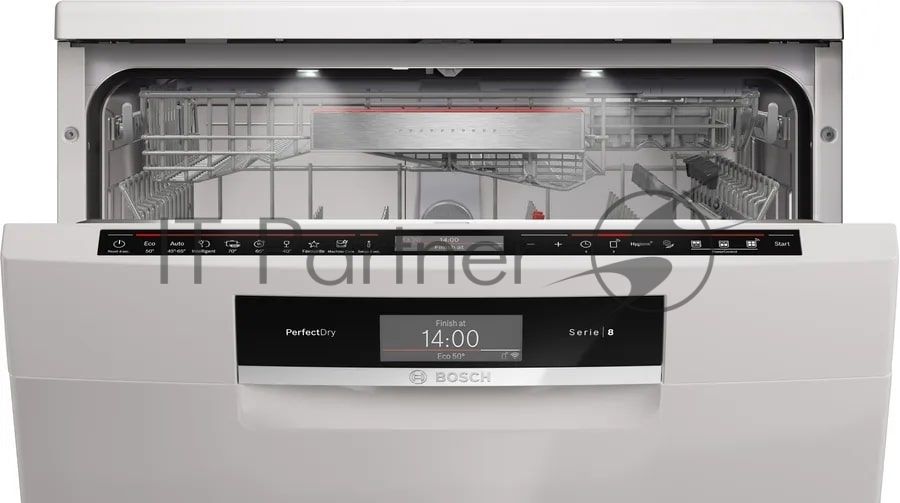 Посудомоечная машина Bosch SMS8ZDW86Q, белый, 60 см, 13 компл., сушка цеолитная, 40 дБ, класс A++