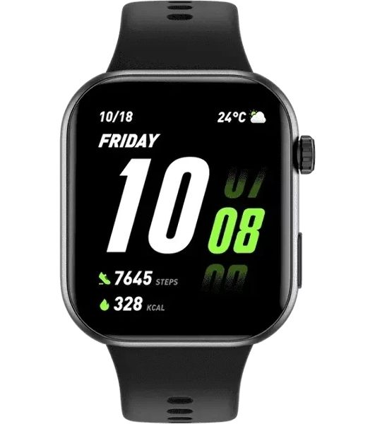Умные часы Honor Choice Watch 2i KCH-WB01, 1.85" AMOLED, Bluetooth, IP68, черный