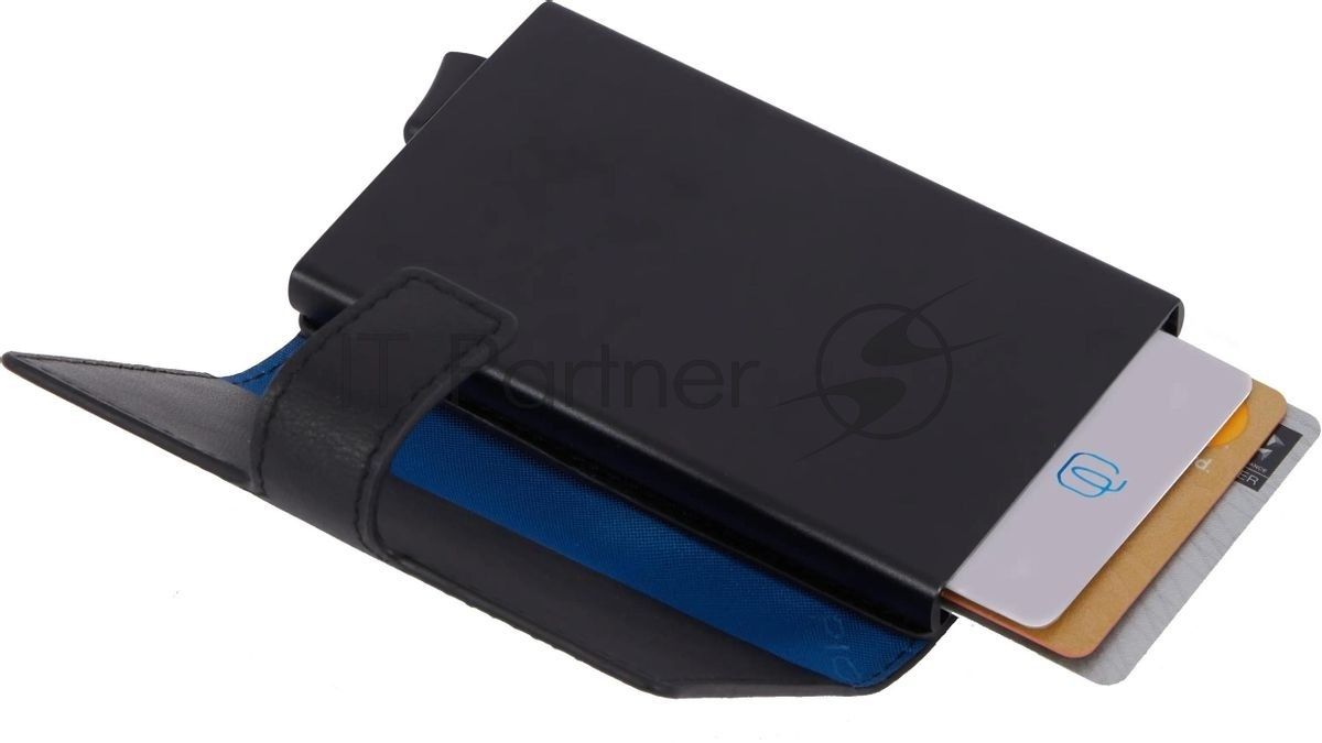 Картхолдер Piquadro Urban PP5649UB00R/NGR черный/серый, натуральная кожа