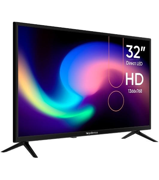 Телевизор TopDevice 32" TDTV32BN02H черный LED HD 60Hz