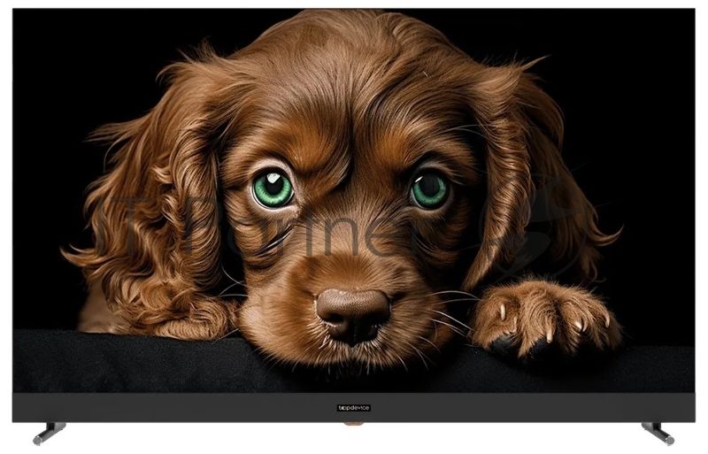 Телевизор TopDevice 50'' TDTV50DQ08U черный VA-QLED UHD 60Hz Smart TV 2GB/16GB