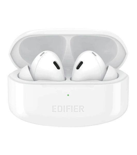 Наушники TWS Edifier TWS330 NB белый, внутриканальные, Bluetooth, активное шумоподавление, до 5 ч