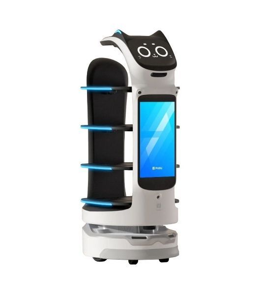 Сервисный робот-доставщик PuduRobotics модели BellaBot Pro белый