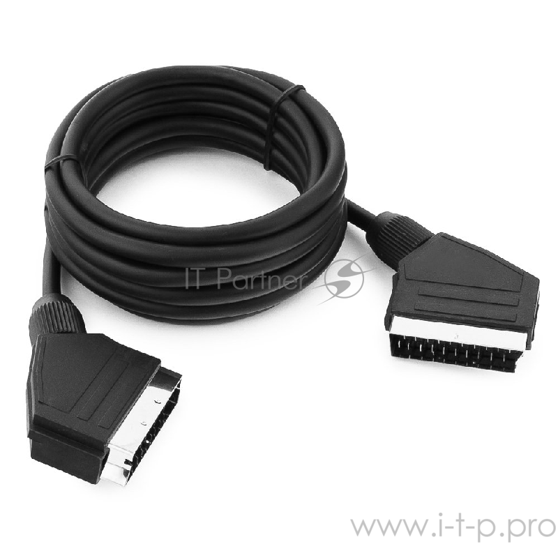 Кабель аудио/видео Gembird CCV-518, SCART/SCART, 21pin, 3м