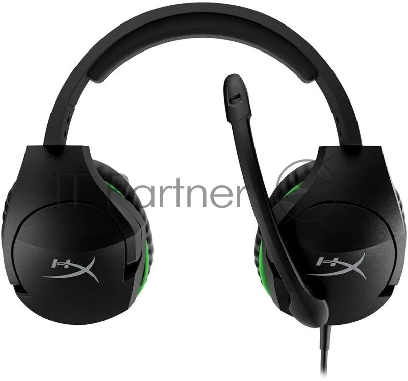 Гарнитура проводная HyperX Cloud Stinger черный/зеленый для: Xbox Series/One (4P5K1AA)
